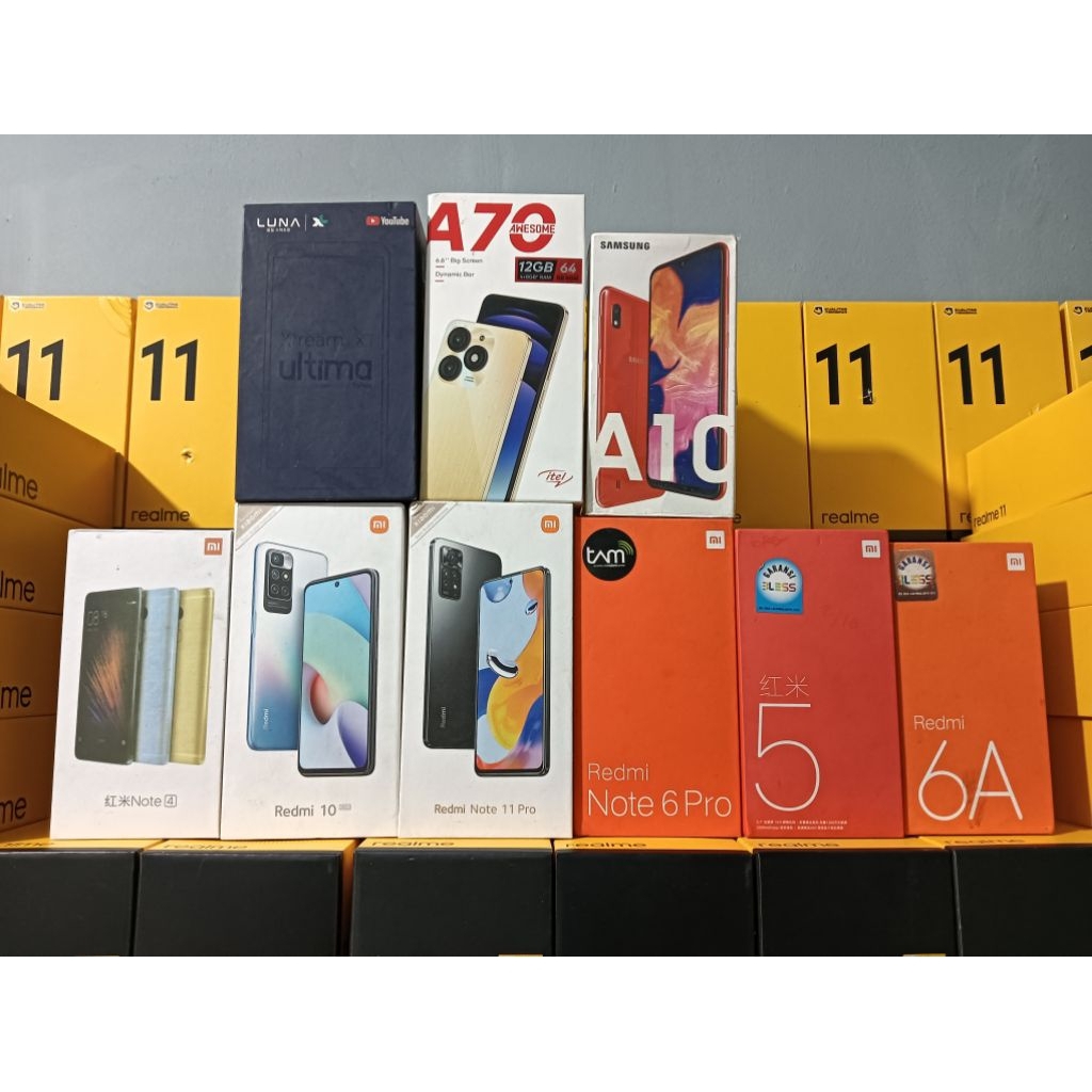 BOX HP REDMI 10 |  REDMI NOTE 6PRO | REDMI 5 | REDMI 6A CABUTAN ORIGINAL TERMURAH