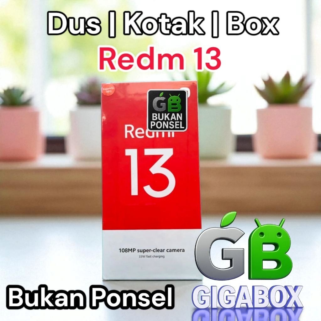

Dus | Kardus | Box Kemasan Redm 13 – (Dus Only) untuk Pajangan Dekoratif