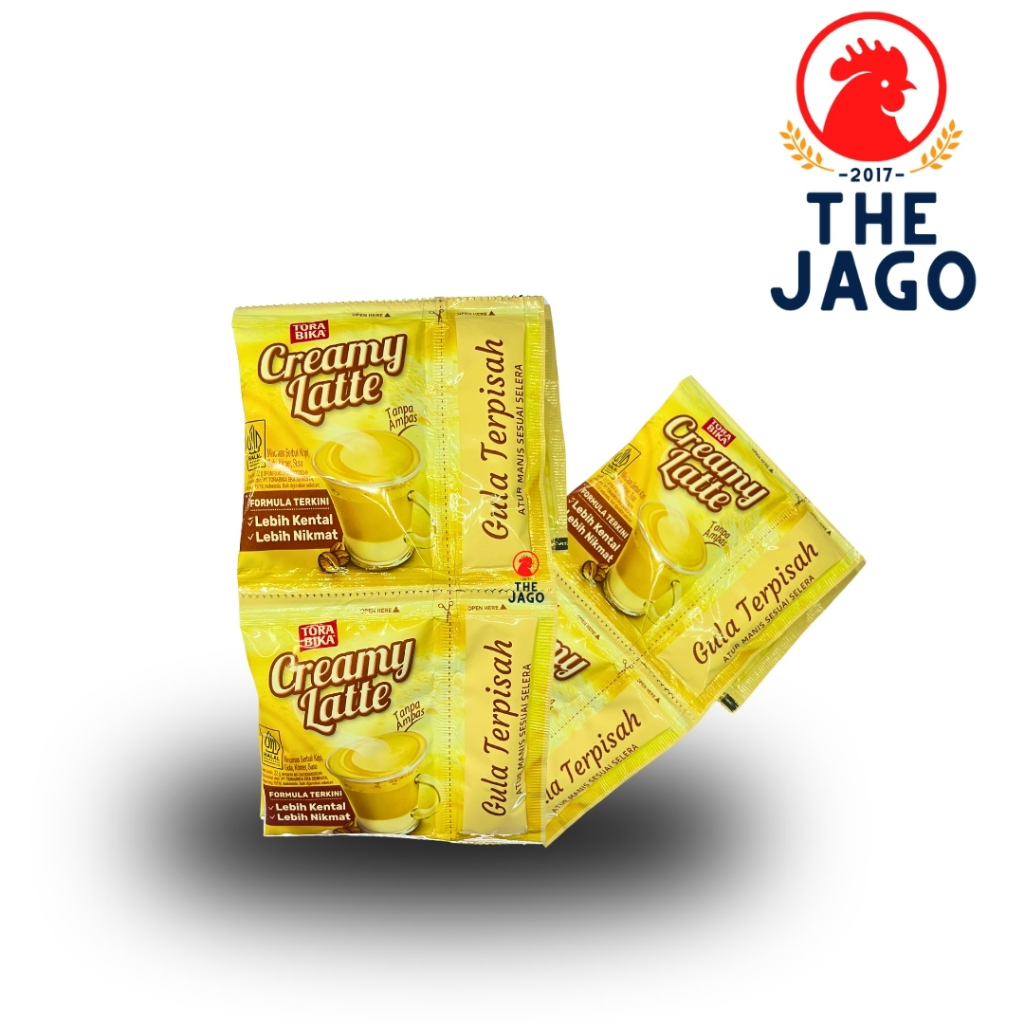 

Torabika Creamy Latte Renceng 10 Sachet Kopi Instan Creamy Lembut Harga Hemat