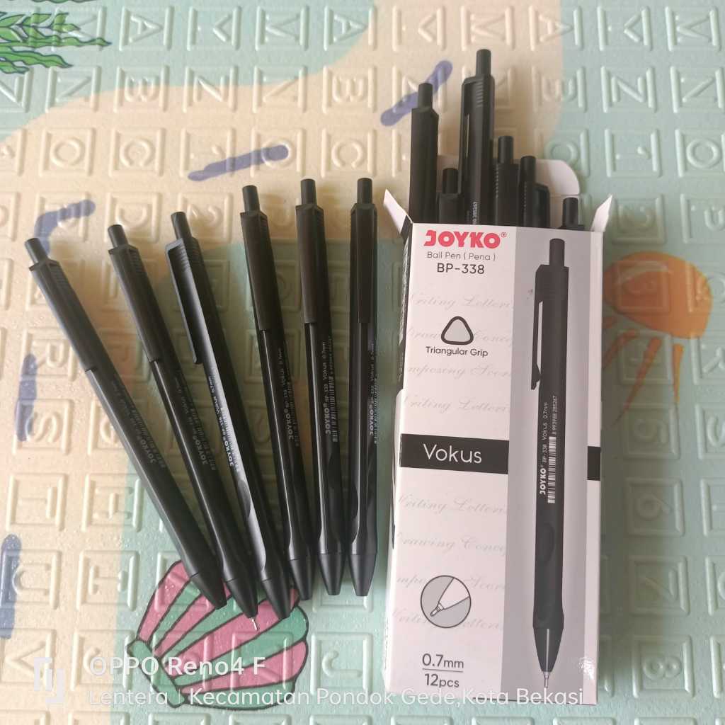 

Pulpen Joyko BP-338 Focus 0.7 mm - 1 Lusin 12 pcs / Pulpen Joyko