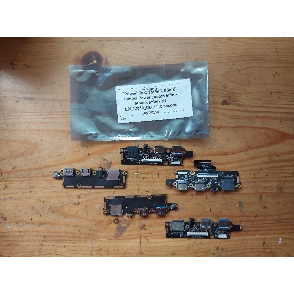 Power on off Infinix Board Tombol laptop infinix inbook infinix X1 EM_IC819_DB_V1.0 Second copotan