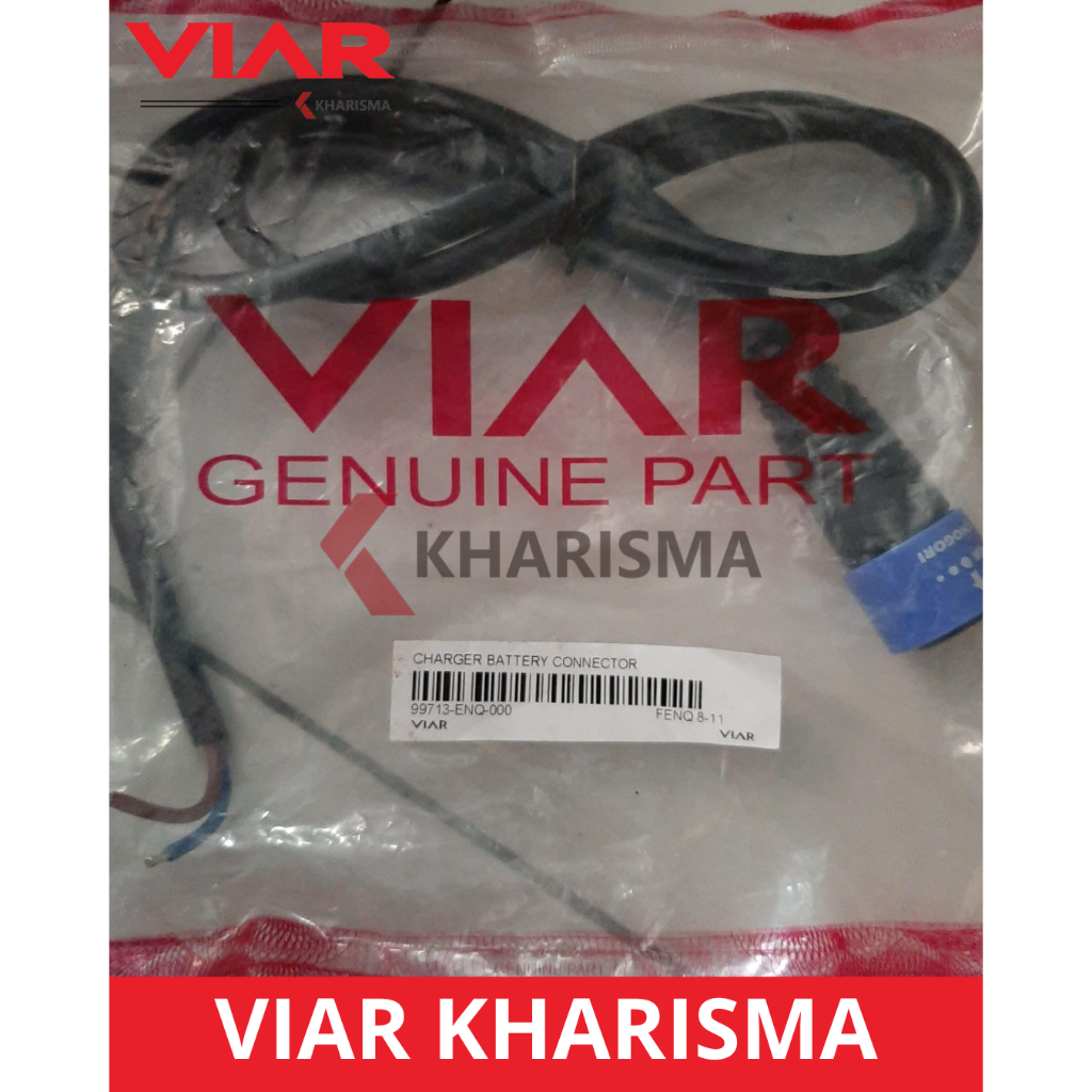 Kabel Konektor Charger Motor Listrik VIAR NEW Q1 - 	CHARGER BATTERY CONNECTOR CONNECTOR CHARGER BATT