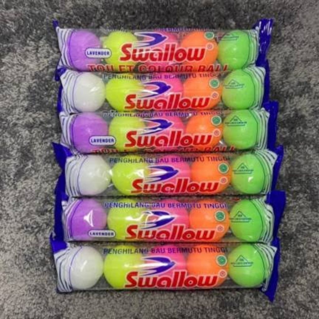 Kamper Swallow Toilet Colour Ball 5 pcs /kamper swallow/kamper toilet