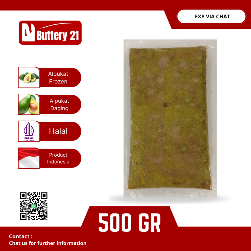 

FROZEN ALPUKAT DAGING 500 GR/ALPUKAT FROZEN/AVOCADO/DAGING TIDAK ADA BIJI/BUAH BEKU ALPUKAT