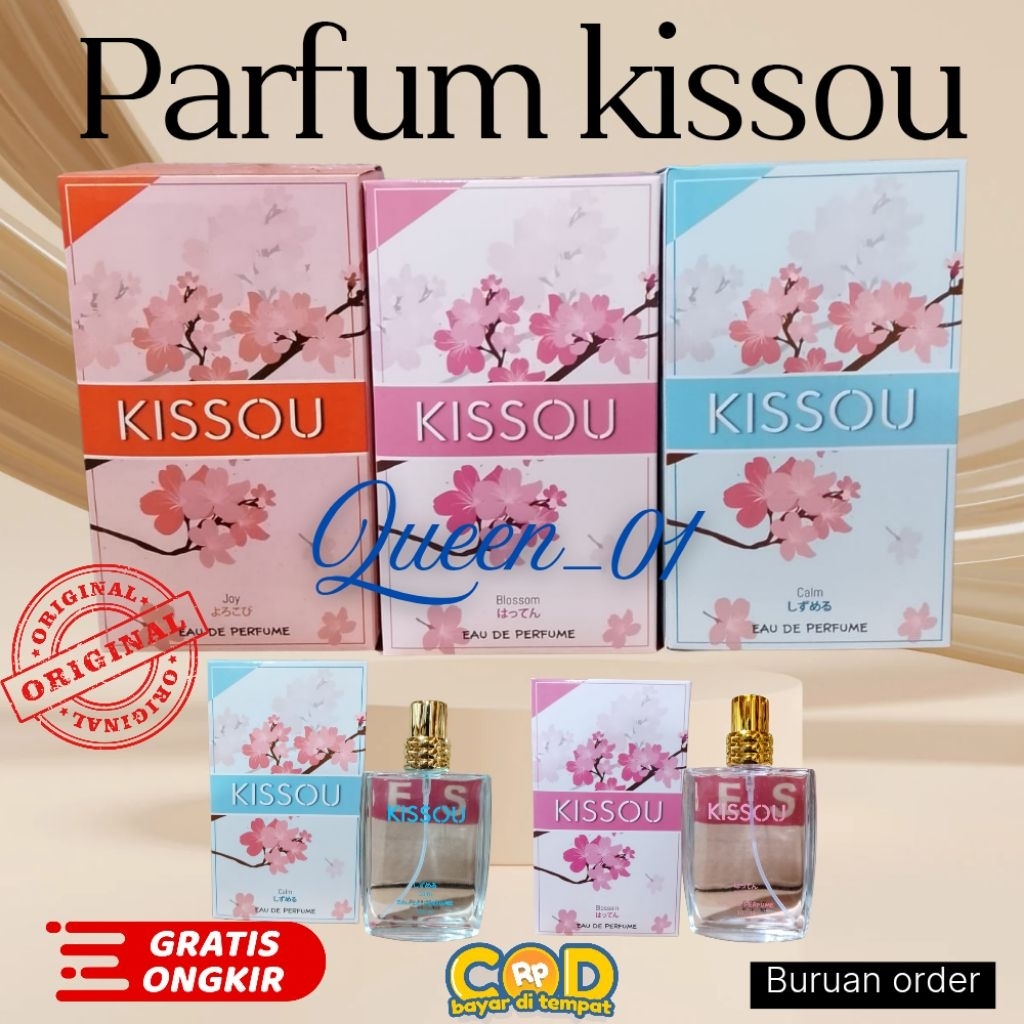 PARFUM KISSOU ORIGINAL BPOM 100ML
