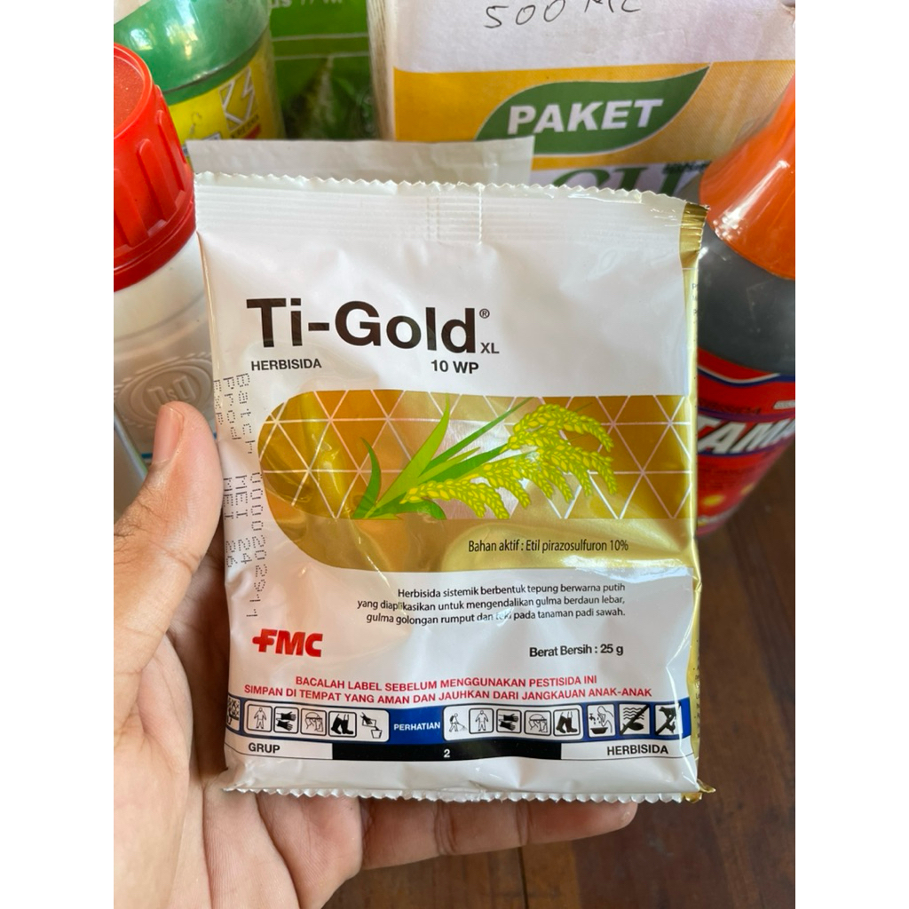 Herbisida Sistemik Ti-Gold XL 10 WP 25 GR