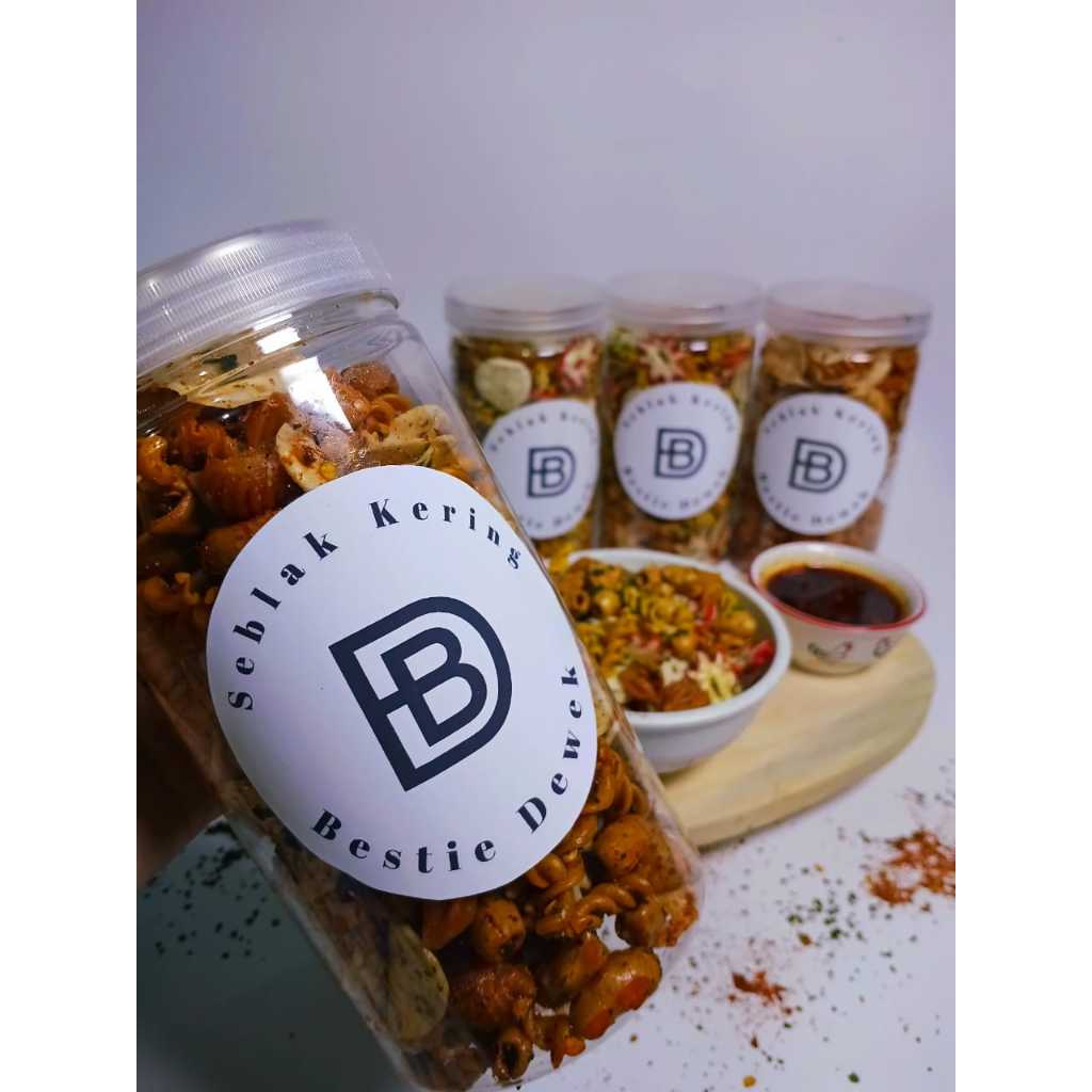 

Seblak kering pedas Chili oil daun jeruk Mix/Campur