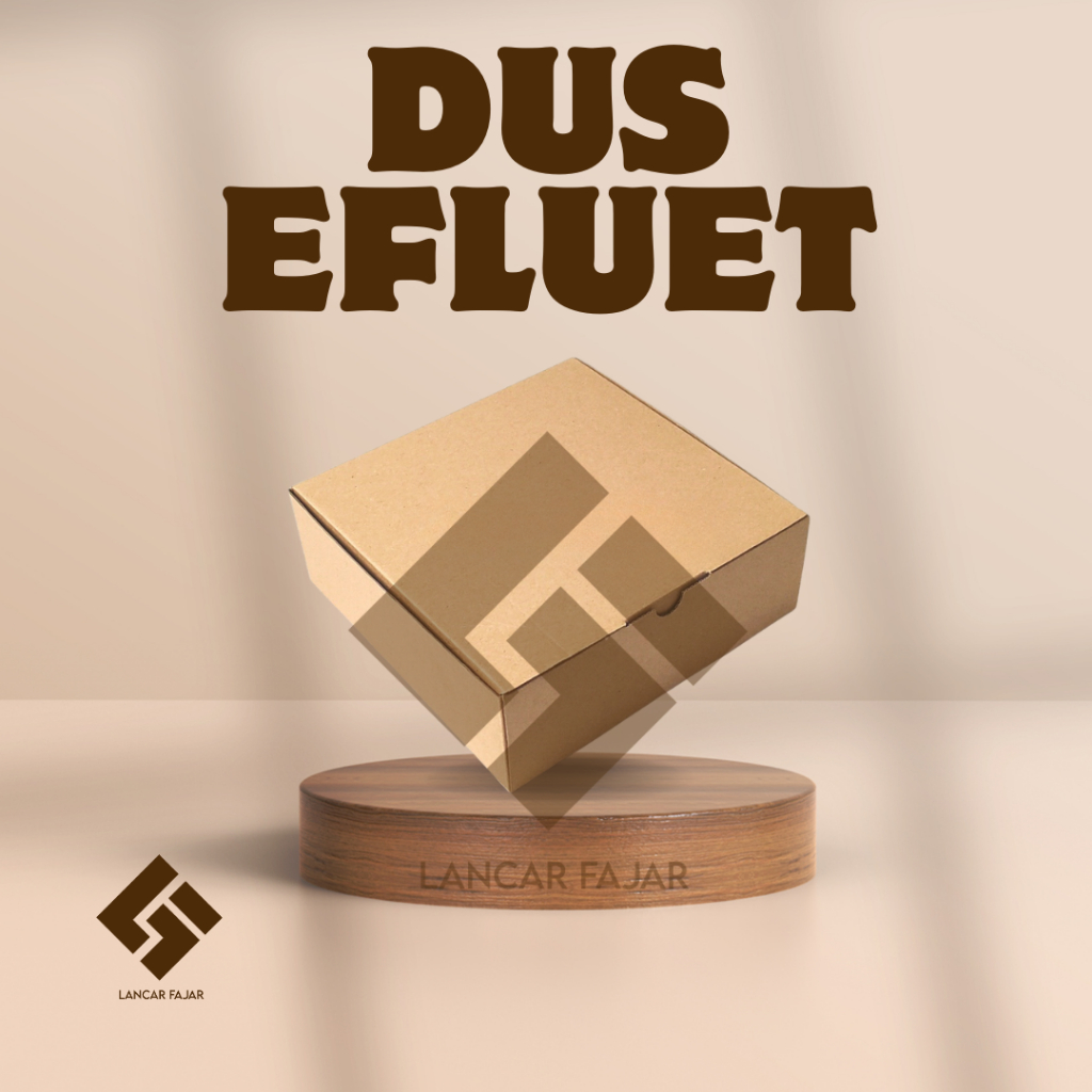 

[ecer - 1 biji ] Box Kardus E-Flute / BOX KARTON CORUGATED DIE CUT E-FLUTE / AKSESORIS kerdus nasi / dos catering / dus nasi catering / efluet coklat polos / dus e-fluet coklat ukuran 18x18x7 / 20x20x7 / 22x22x7