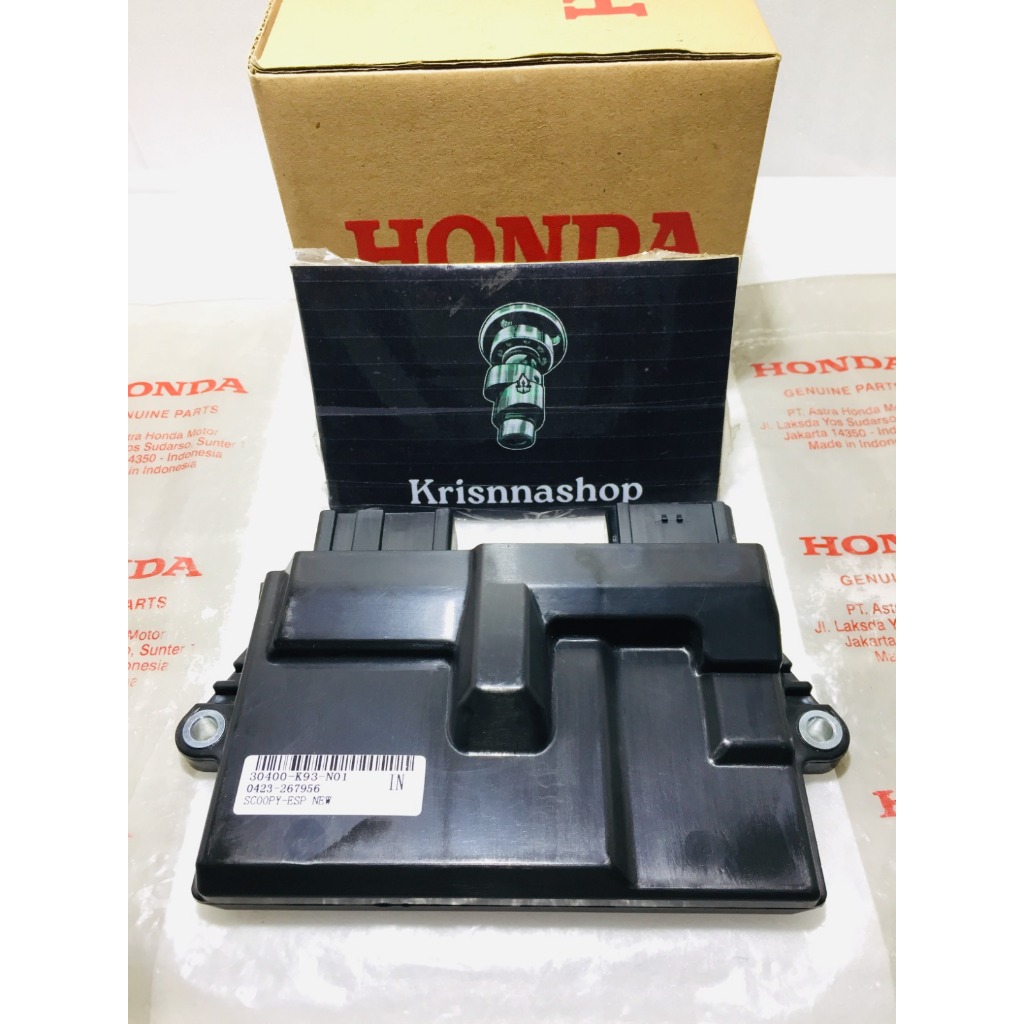 ENGINE UNIT CONTROL ECU ECM SCOOPY ESP 2017 - 2019 RING 12 LED OLD ORIGINAL