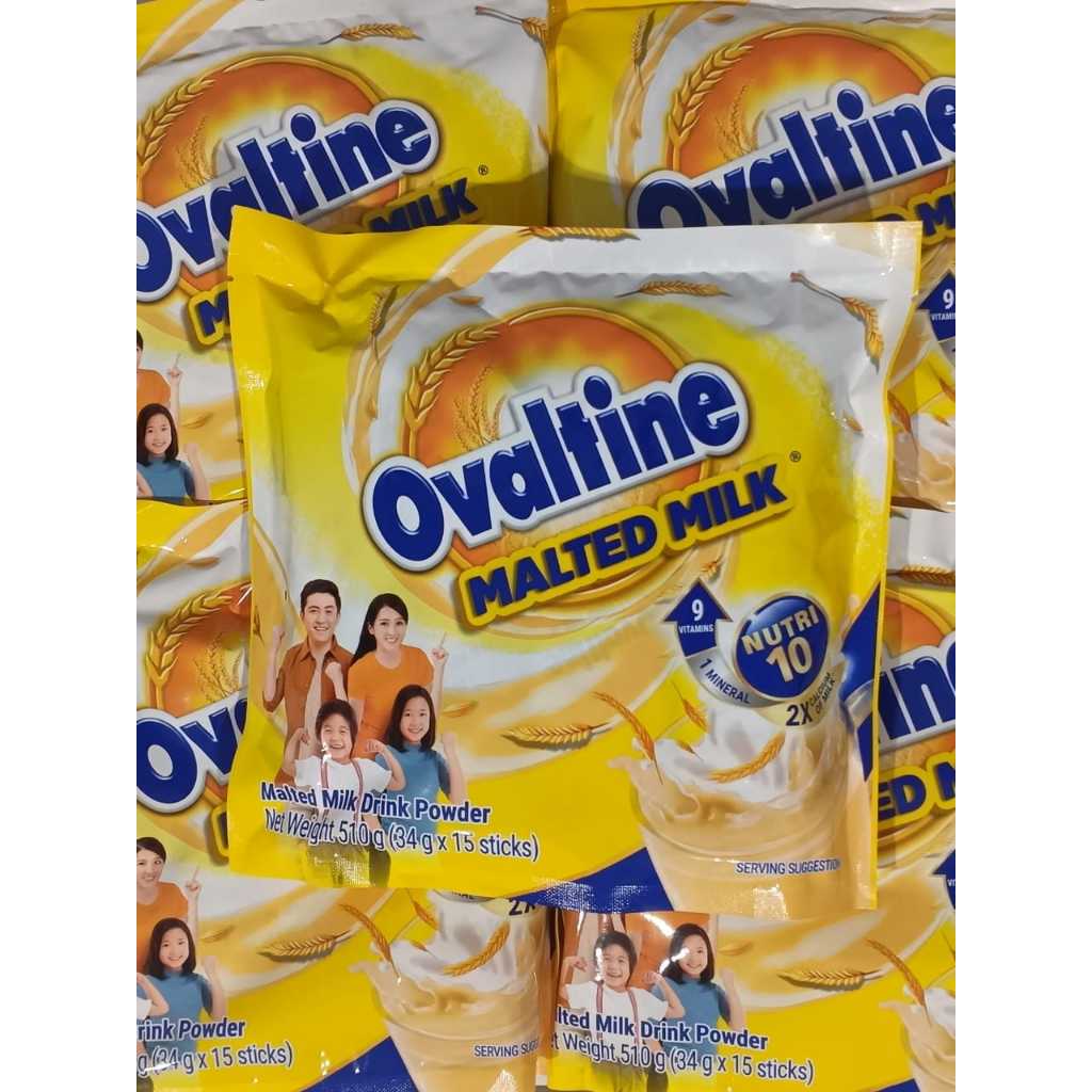 

Ovaltine Malted Milk 15 Sachet Malaysia ORI