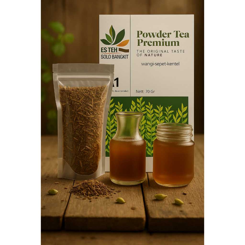 

ES TEH SOLO BANGKIT Powder Tea Premium A1 The Original Taste of Nature wangi – sepet – kental