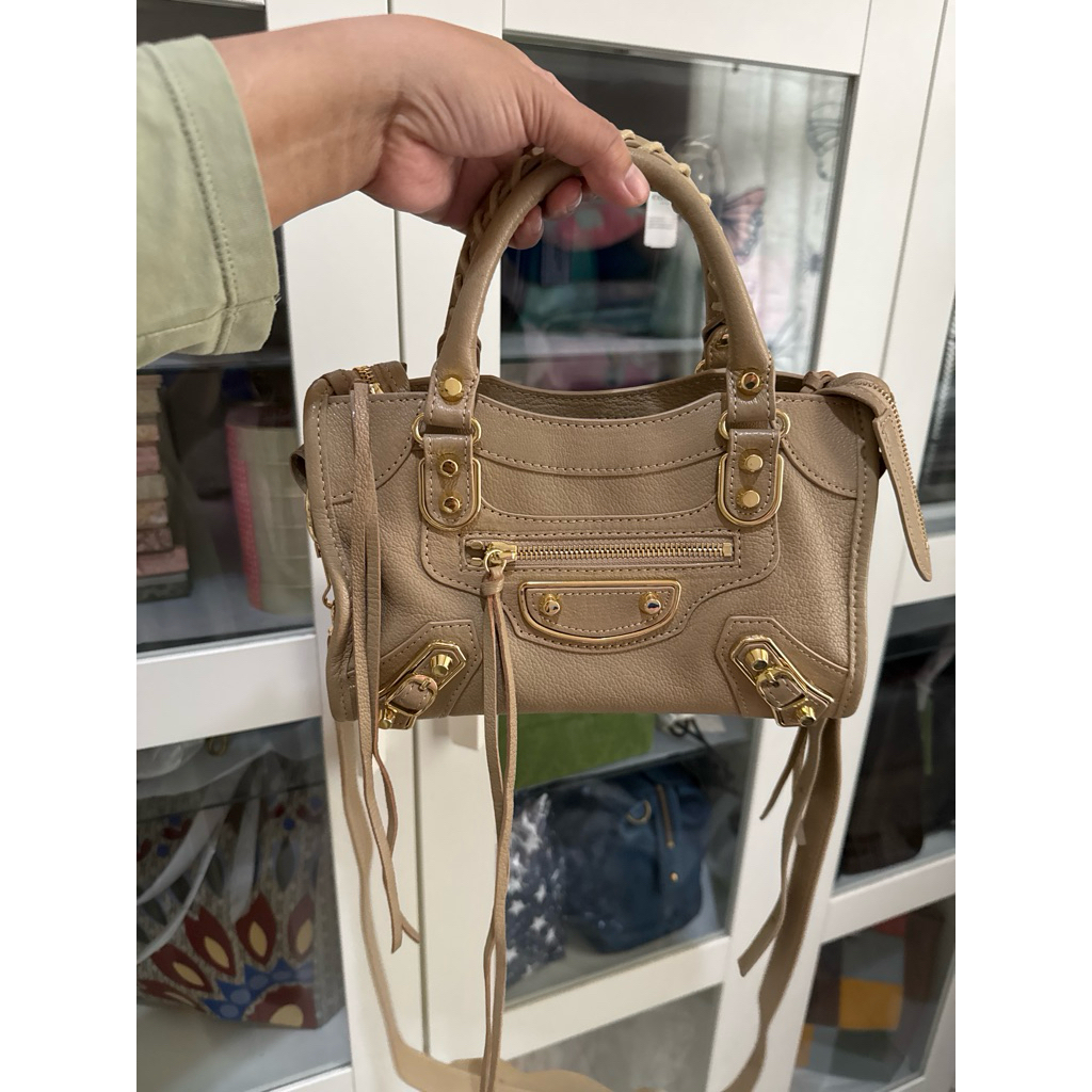 Balenciaga Preloved Mini City Edge GHW