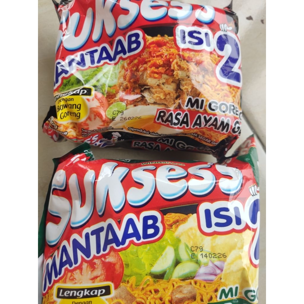 

MIE SUKSES ISI 2 / MIE INSTAN / MIE GORENG / MIE SEDUH