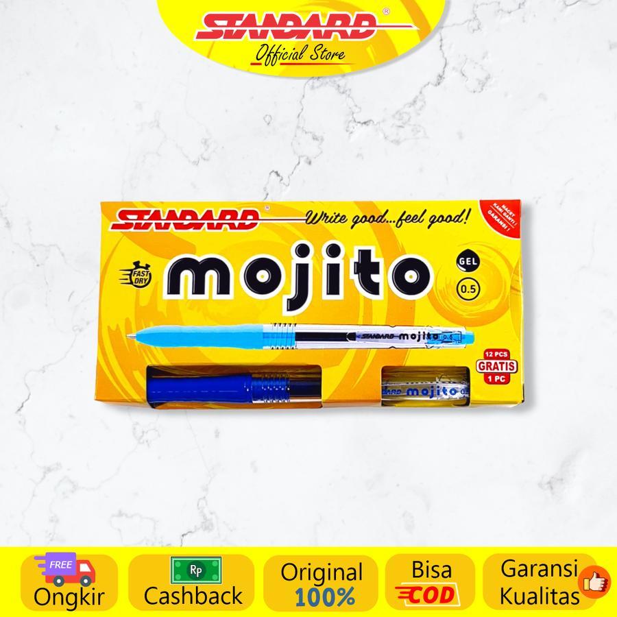 

Standard - Pulpen Mojito 0.5 - Gel ( Alat Tulis / Pen / Ballpoint / Pena )