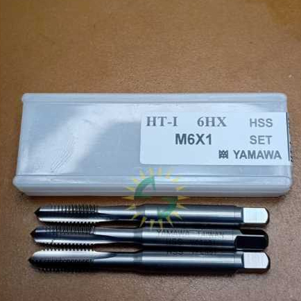 HAND TAP YAMAWA M6 x 1 / HAND TAP M6x1 YAMAWA ORIGINAL JAPAN / MANUAL TAP M6X1 YAMAWA ORIGINAL JAPAN