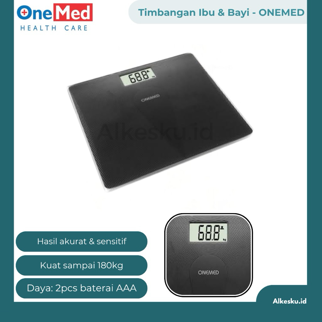 ALKESKU | ONEMED - Timbangan Badan Digital Ibu & Bayi EB9345