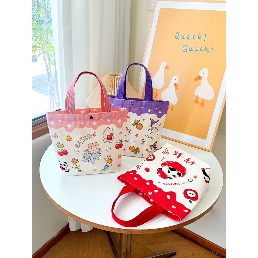 Mini Canvas Bag, Lunch Bag
