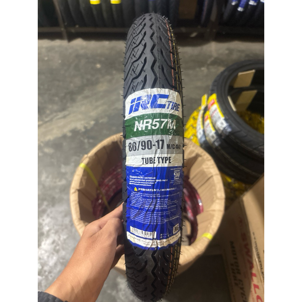 IRC NR57M 80/90 RING 17 TUBETYPE