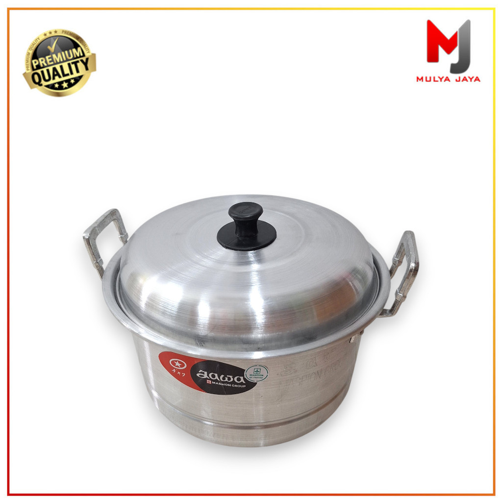 Maspion Panci Dandang Kukusan Ekonomi Ukuran 26 Mulya Jaya