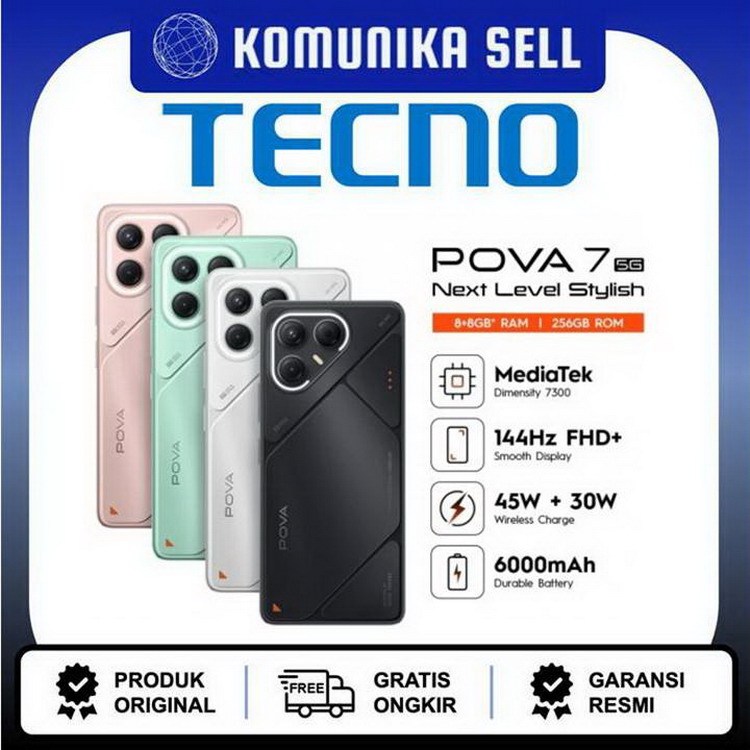 Tecno Pova 7 5G - 8GB/256GB