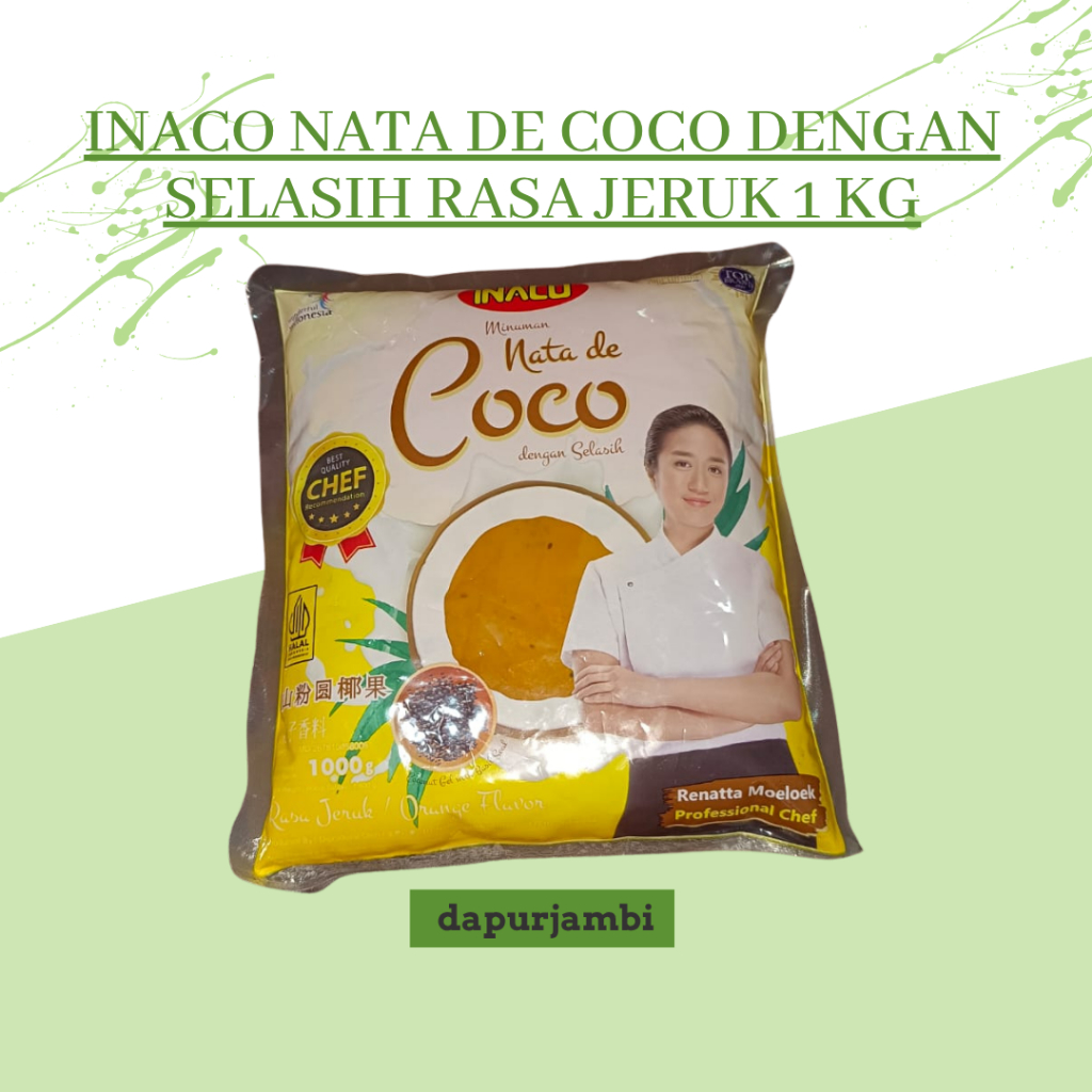 

INACO NATA DE COCO DENGAN SELASIH RASA JERUK 1 KG