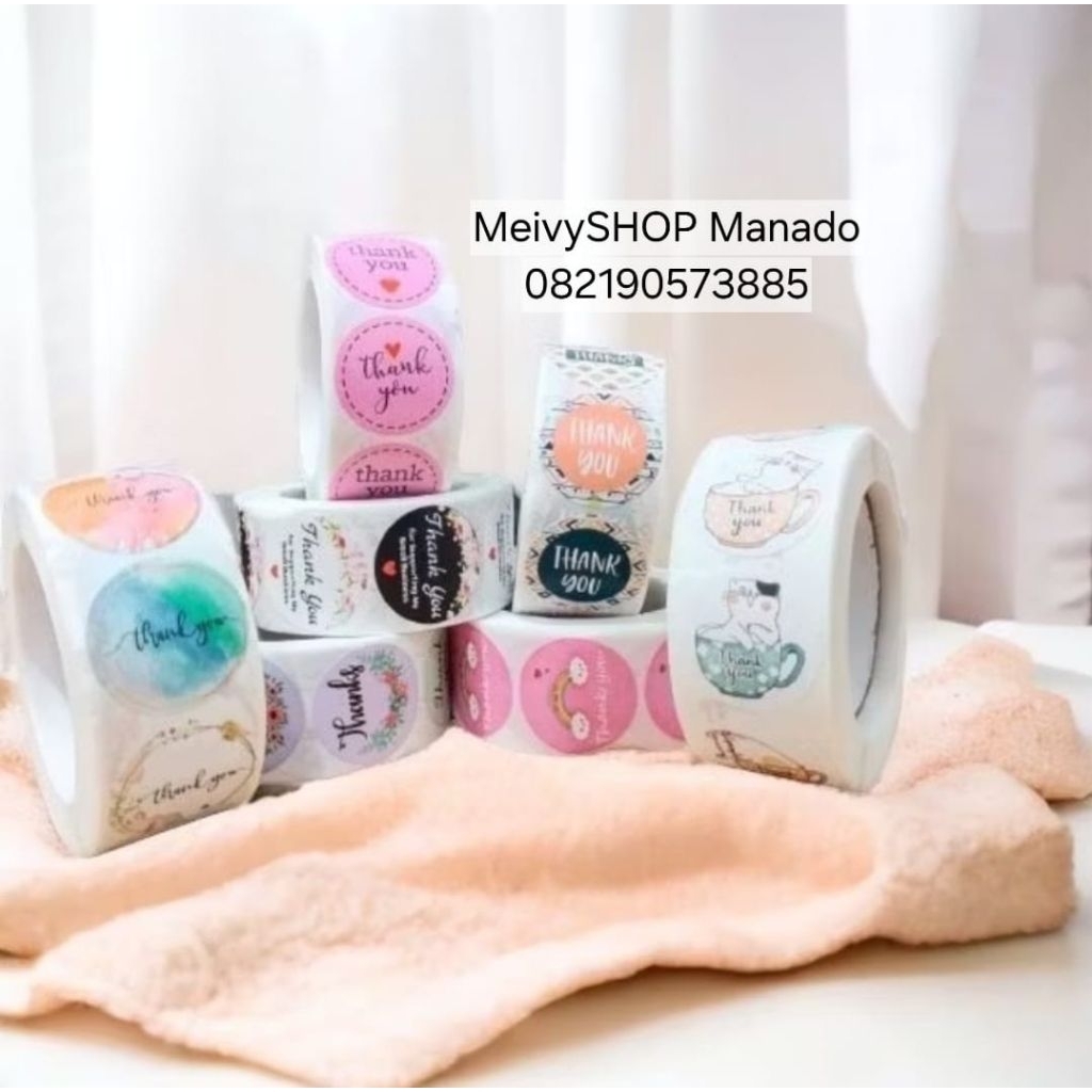 

STIKER JUALAN THANKYOU ROLL