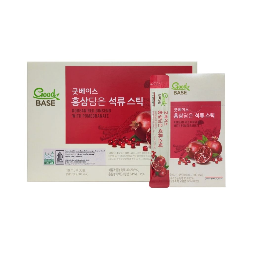 

Red Ginseng Korea + Pomegranate - 30 Sachet