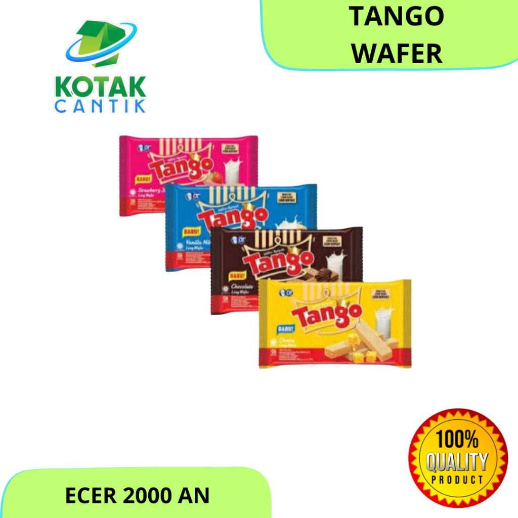[ 39gr ecer 2000an ] TANGO WAFER 39gr ini harga per pack isi 10pc