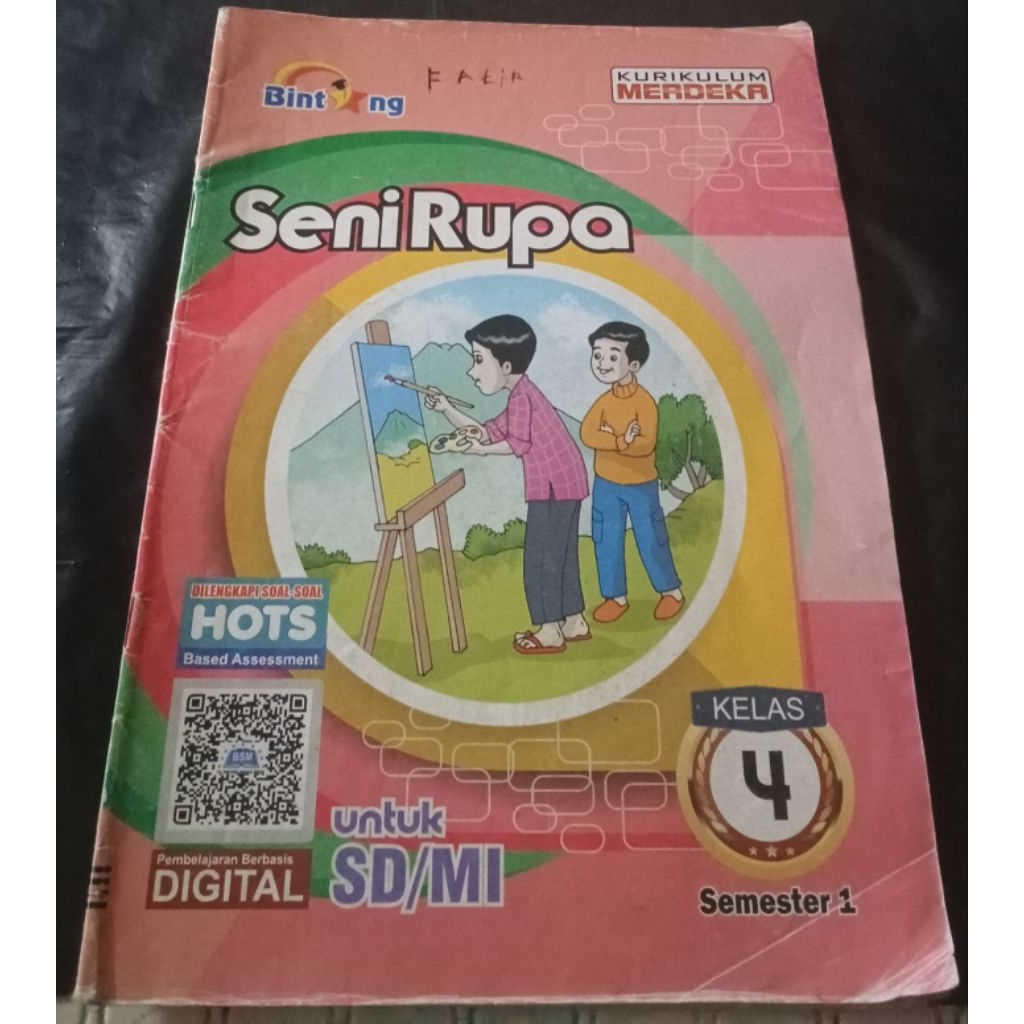 LKS Bintang Seni Rupa Kelas 4SD semester 1 (PL)