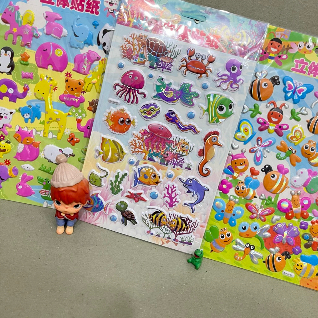 

Stiker Hewan / Stiker Lebah & Kupu kupu / Stiker Laut