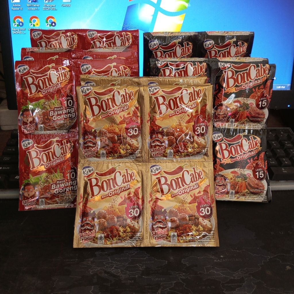 

Kobe Bon Cabe Original Level 10/ Level 15 / Level 30 isi 24sachet - 2 RENCENG