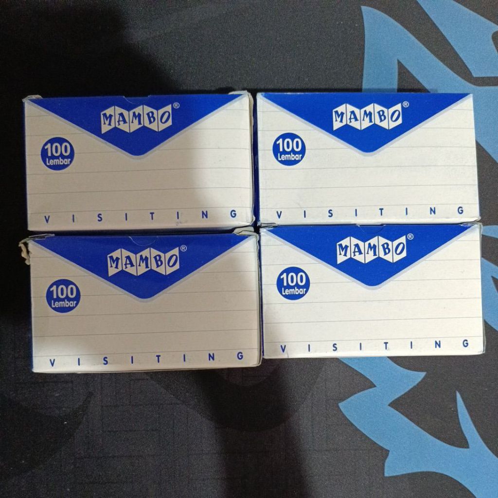 

Amplop Putih Merk Mambo Isi 100 lembar Besar / Kecil
