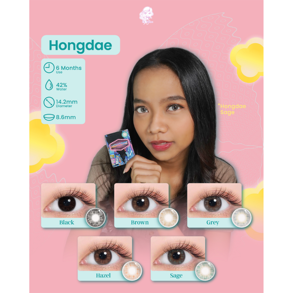 𝐉𝐎𝐆𝐉𝐀 𝐒𝐎𝐅𝐓𝐋𝐄𝐍𝐒 - HONGDAE by Exoticon | Soflens Korea Murah | Softlen Best Seller | Softlens Natural