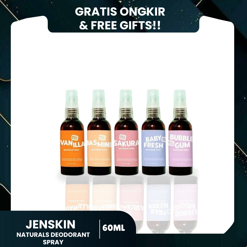 JENNSKIN NATURALS OFFICIAL (BUY 1 GET 2)  Deodorant Spray Penghilang Bau Ketek Ketiak BY JENIFER COP