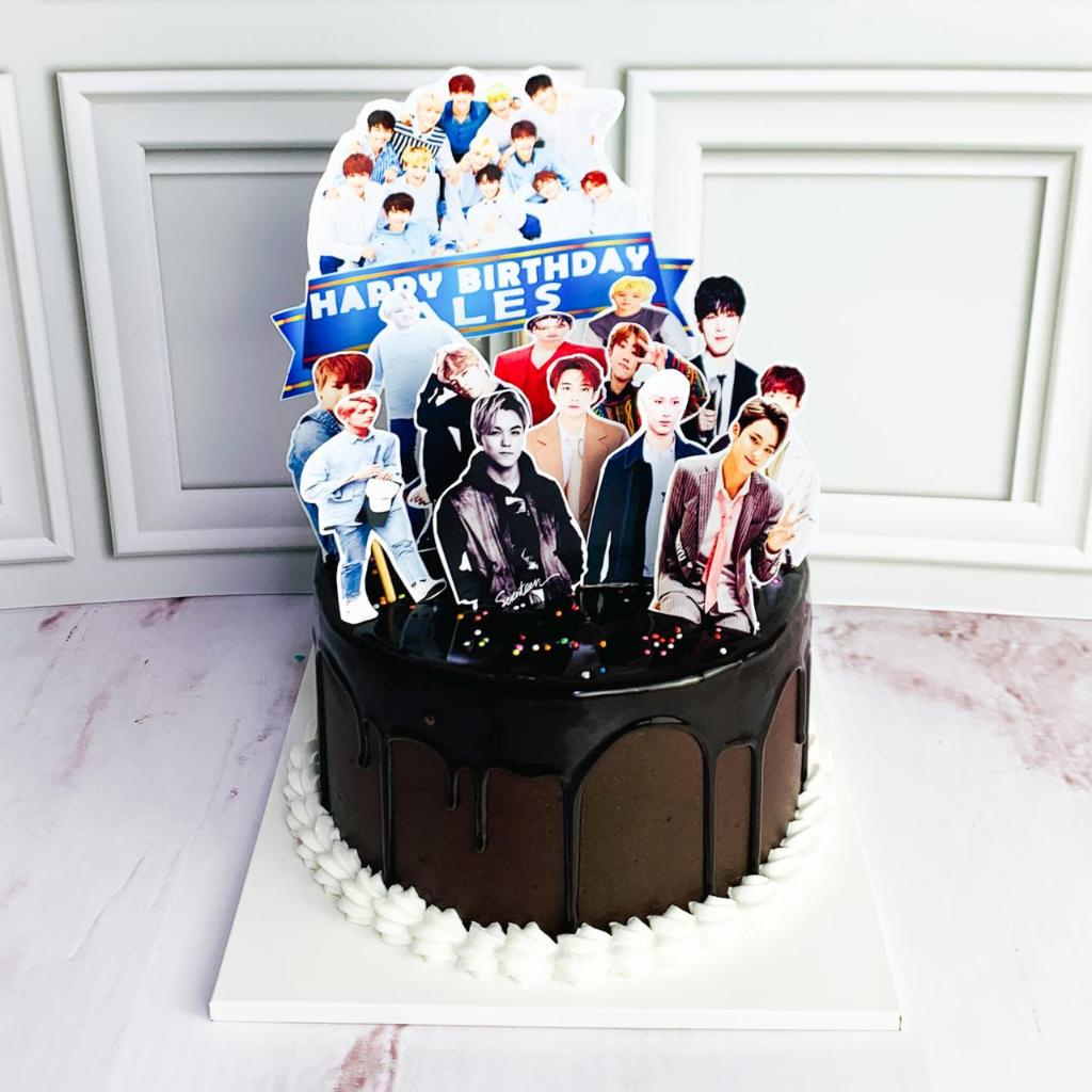 

Kue Ulang Tahun/Birthday Cake/Kue Ultah tema Korea/Kue Bts/Kue Birthday Jakarta
