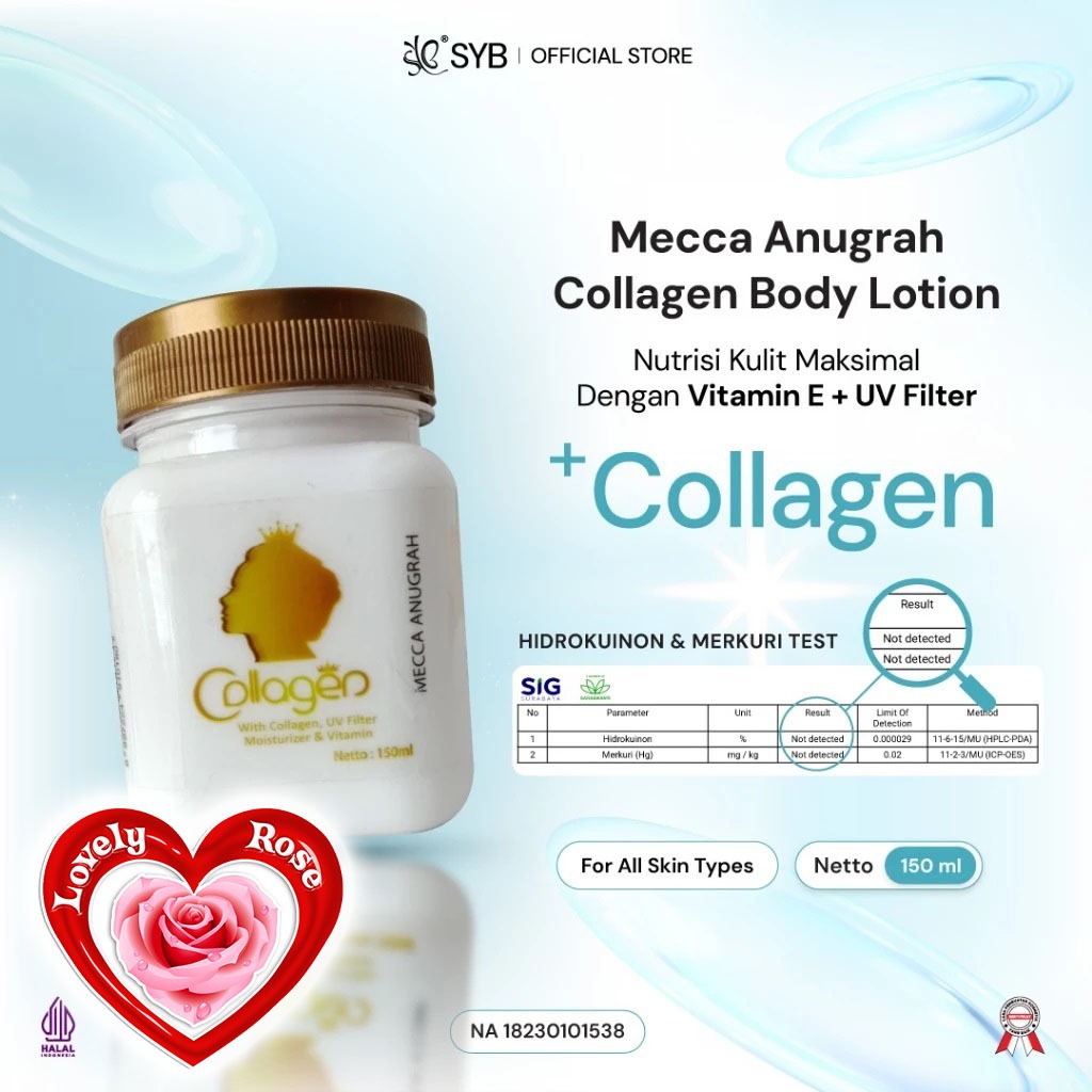 BIBIT COLLAGEN MECCA ANUGRAH 150 ML | BITCOL - WHITENING BOOSTER