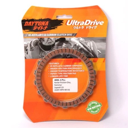 Kampas Kopling Kevlar Daytona Karisma/ SupraX125