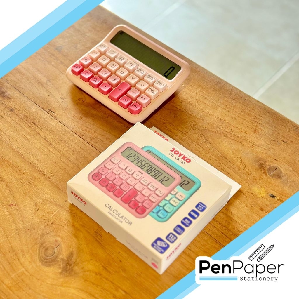 

Joyko Calculator CC-63DCO Pink