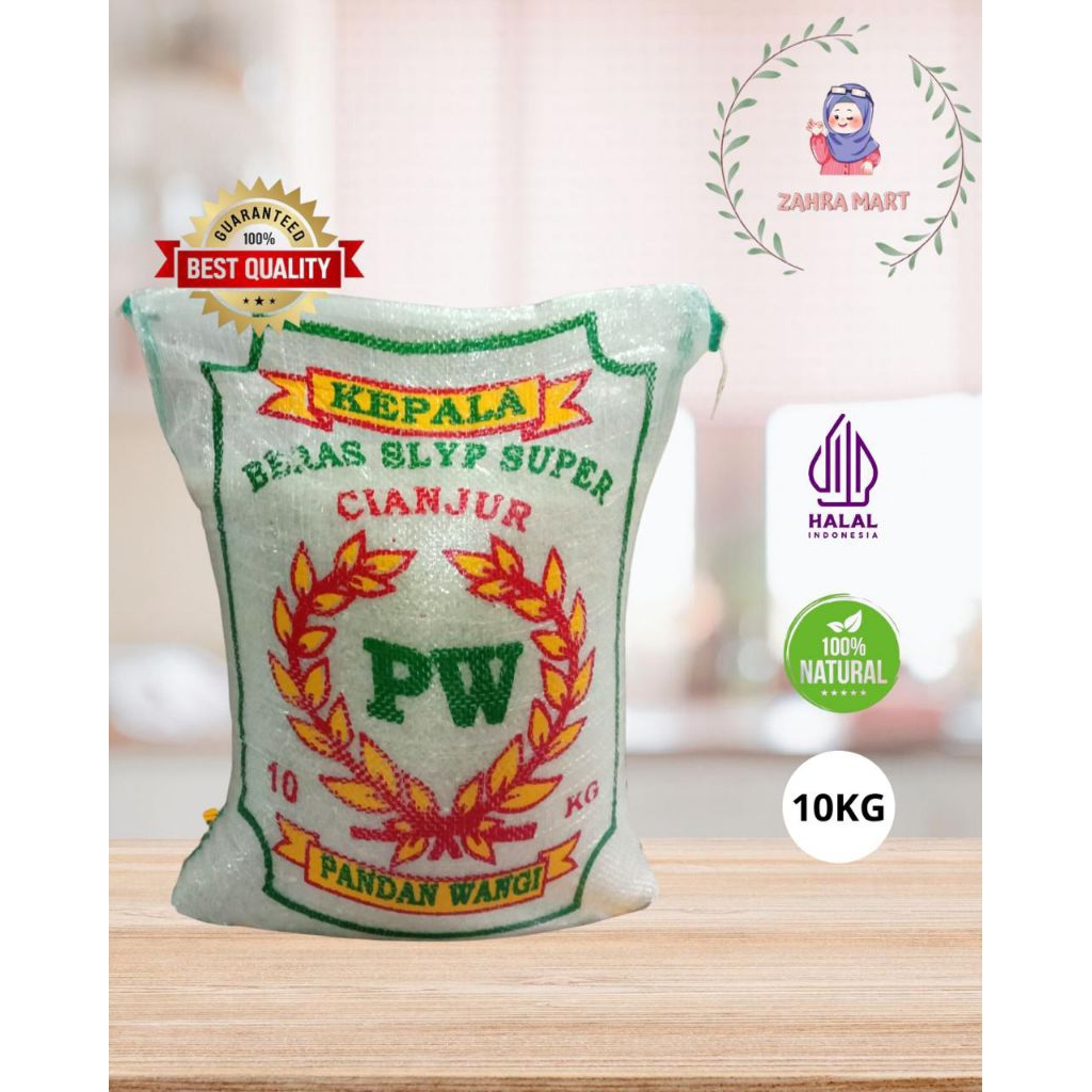 

BERAS WANGI CAP PW 5 KG dan 10 KG MURAH PULEN