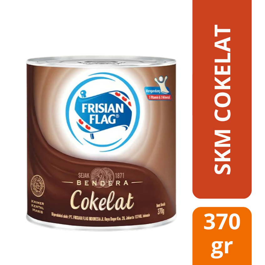 

FRISIAN FLAG Kental Manis Cokelat 370 gr / Susu Frisian Flag