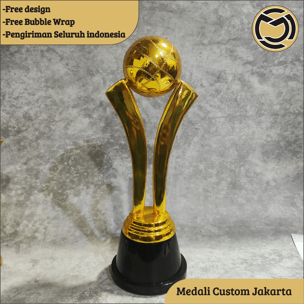 Trophy Timah Badminton, Trophy Timah Sepakbola, Trophy Timah Bola Basket, Trophy Timah Bola Volly