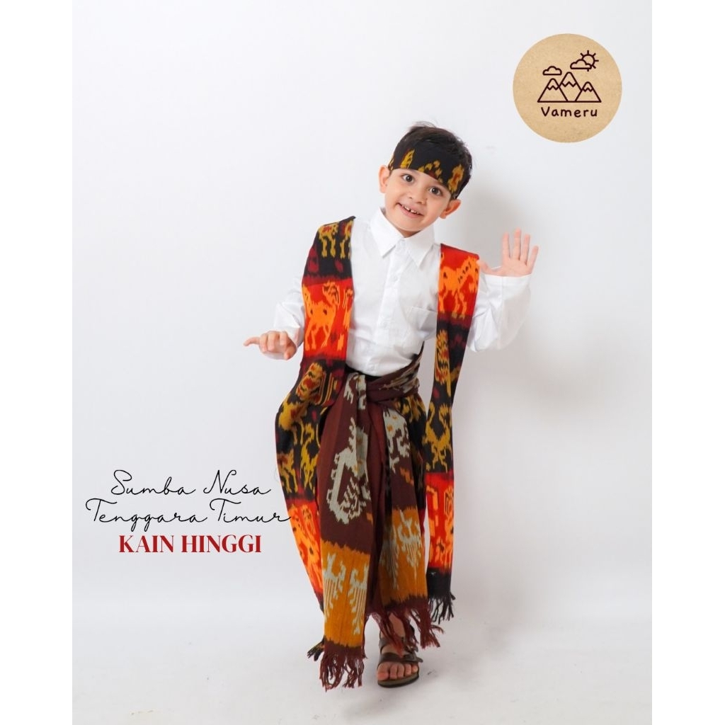 Vameru Indonesia® - BAJU ADAT ANAK LAKI LAKI SUMBA TIMUR