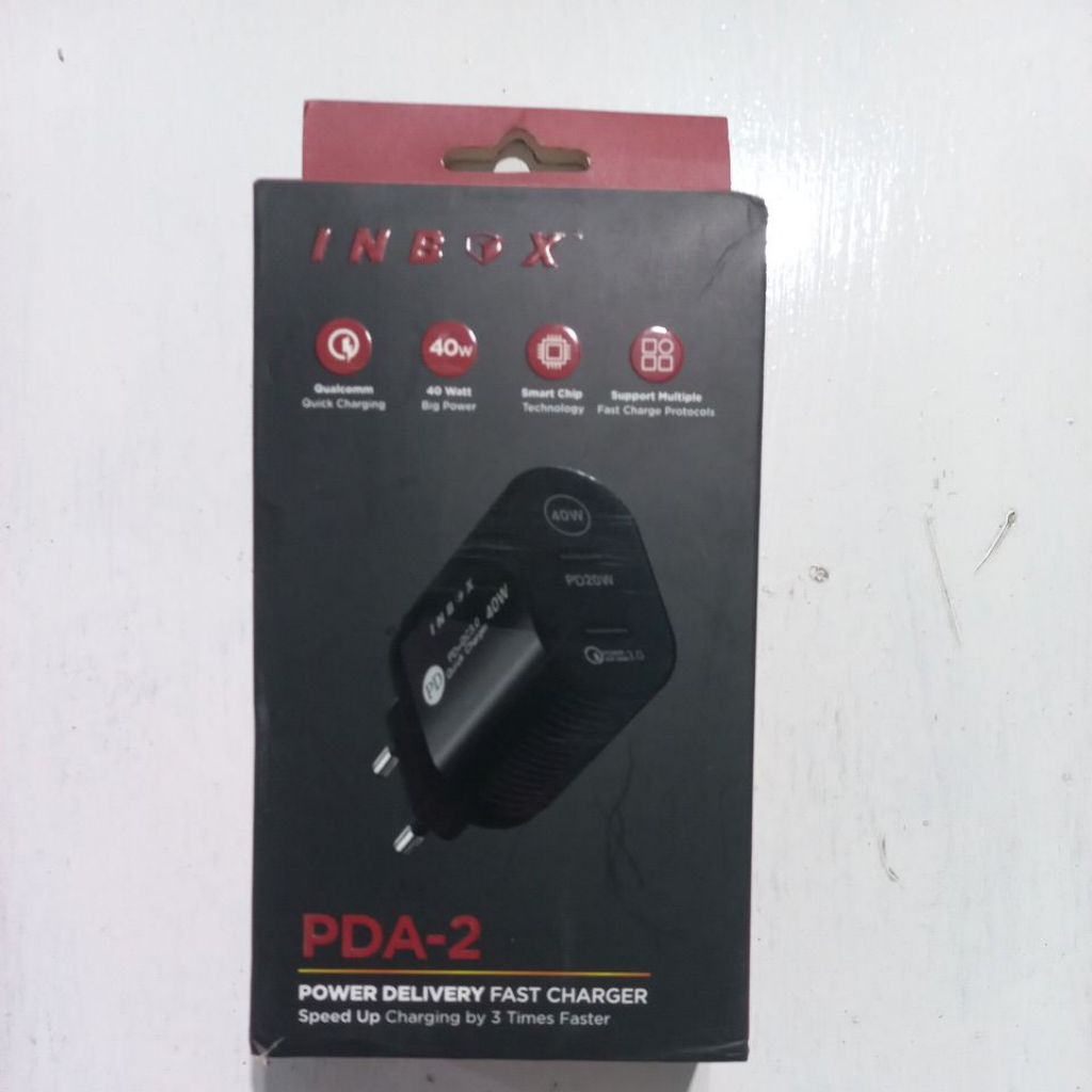 Batok charger INBOX PDA-2 40W