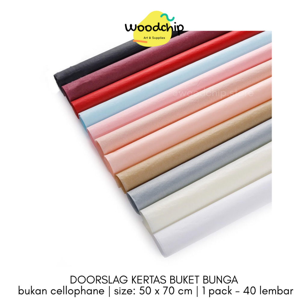 

[PACK] DOORSLAG PAPER BUKAN CELLOPHANE | KERTAS HAMPERS KERTAS BUNGKUS SEPATU KERTAS BUKET BUNGA