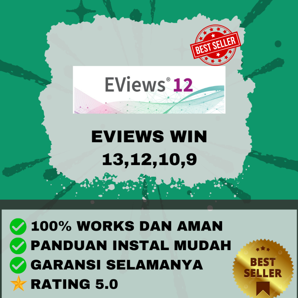 Eviews 13 / Eviews 12 / Eviews 10 Enterprise Full Version Windows