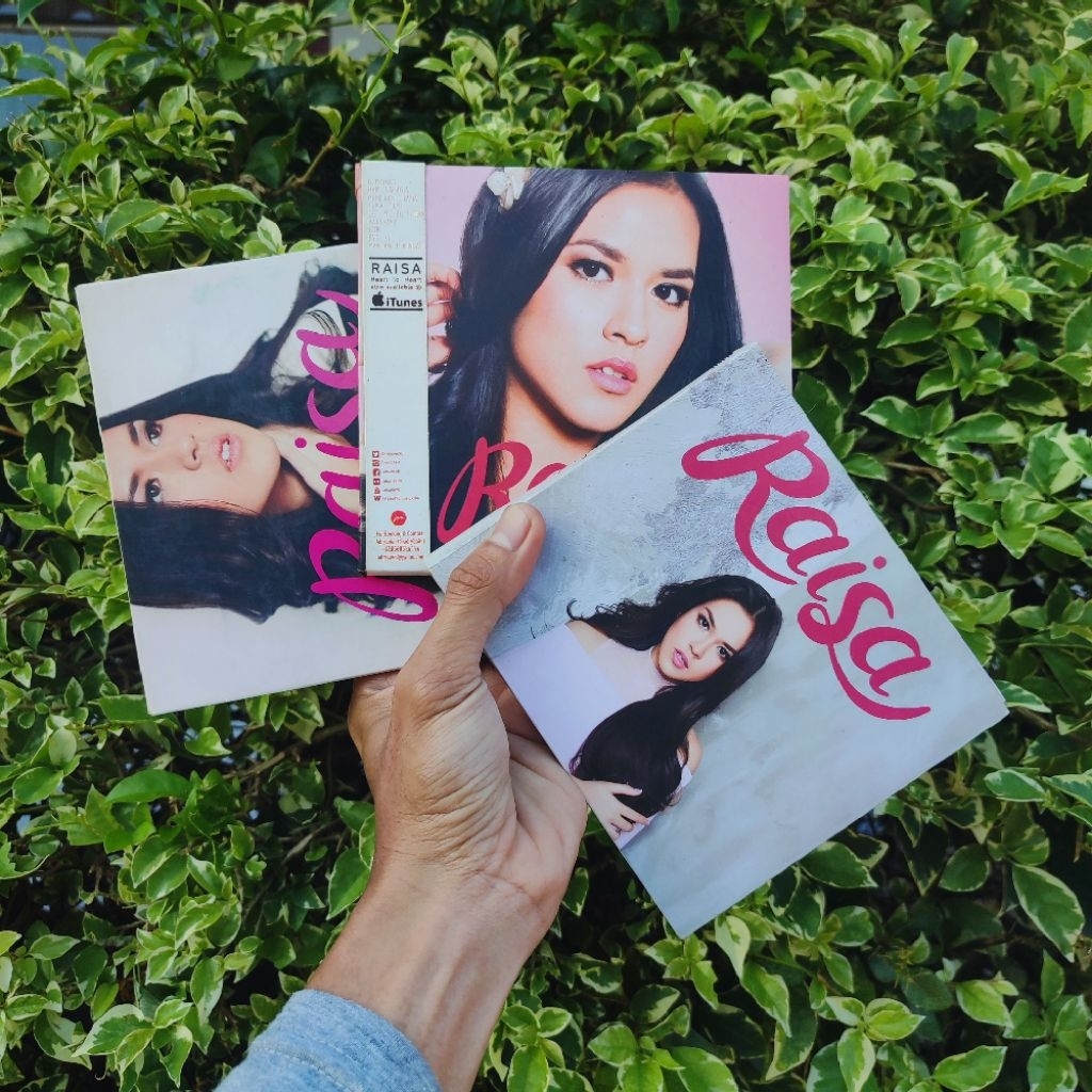 CD Raisa Self Titled Heart to Heart Handmade Rilisan Awal PAKET 3 Album