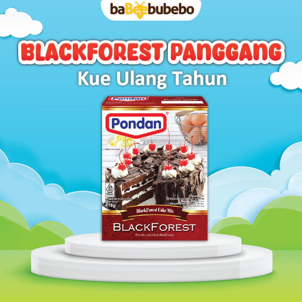 

Pondan Black Forest Panggang 418g