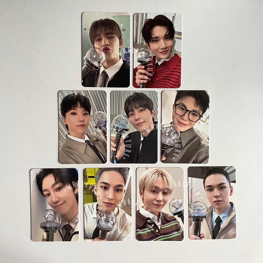 READY - caratzone caratland 2025 photocard carat seventeen svt | scoups jeonghan joshua jun hoshi wo