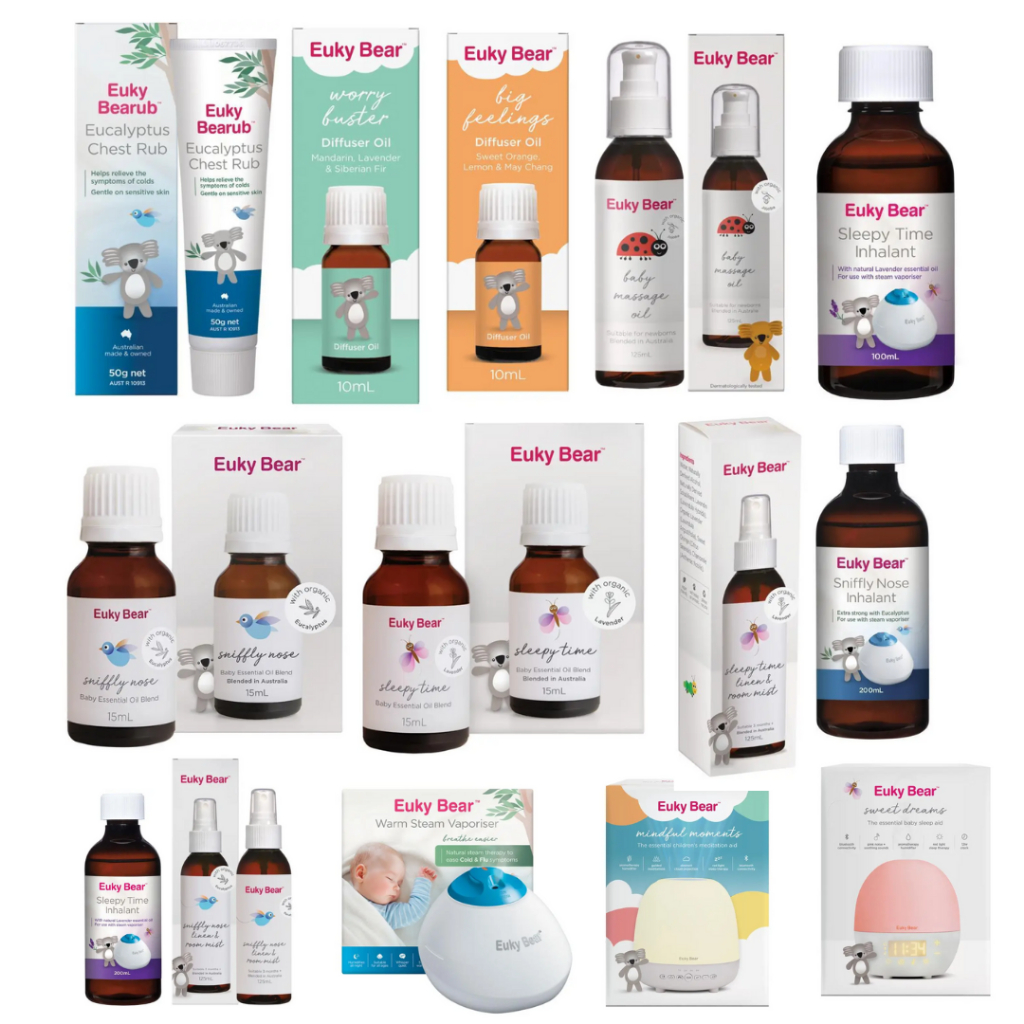 Euky bear salep untuk pelega pernapasan , mengurangi kecemasan anak, membantu anak tidur nyenyak, mi