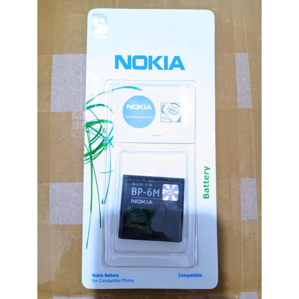 Baterai Nokia tipe BP-6M Nokia 3250, Nokia 6133, Nokia 6151, Nokia 6233- Nokia 6234, Nokia 6280, Nok